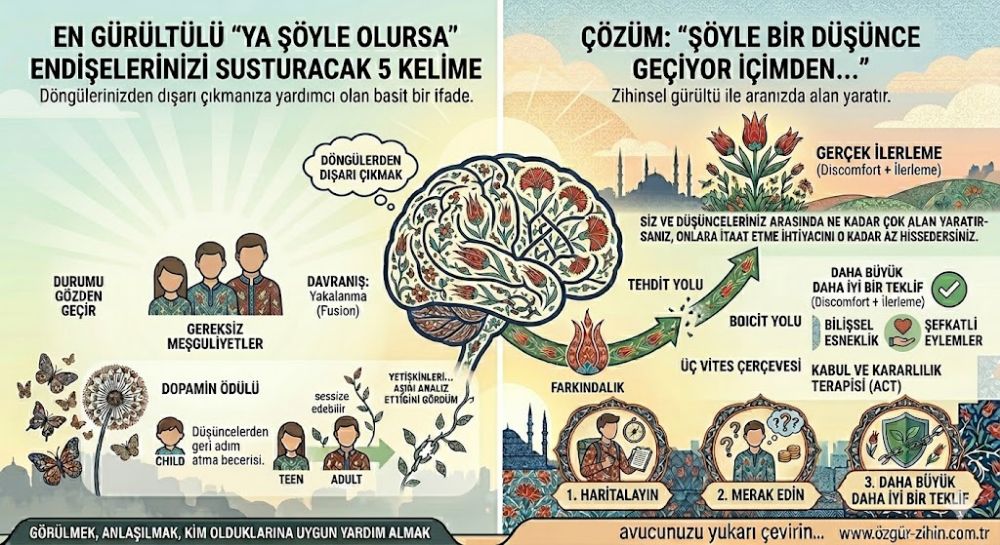 Endişe vs. Ruminasyon: Aynı Beyin Mekanizması, Farklı Yön