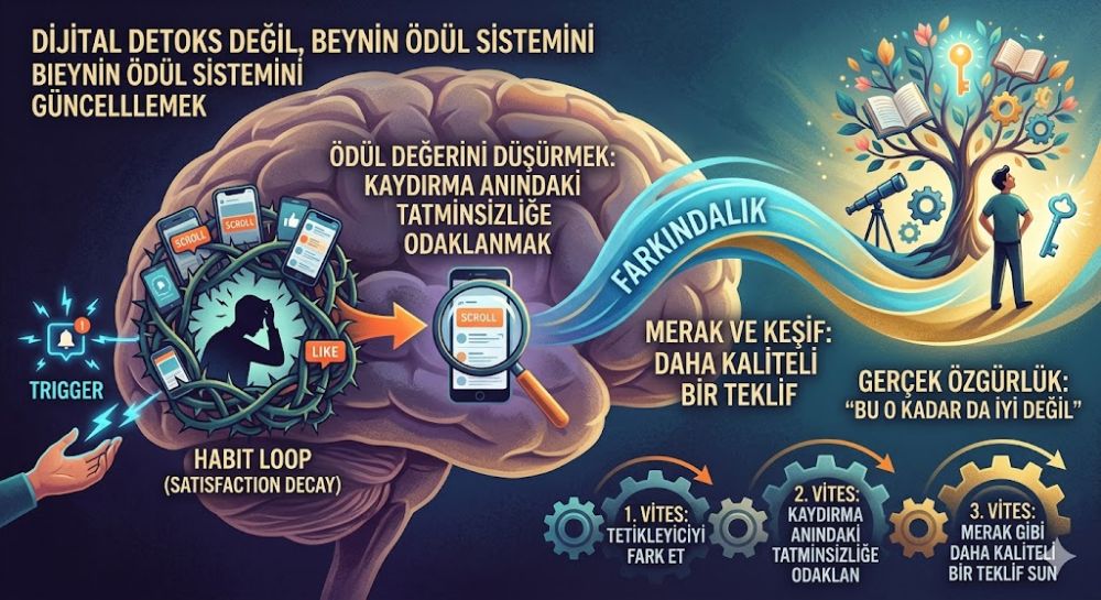Gerçekten İşe Yarayan Dijital Detoks (İrade Gücüyle Değil)