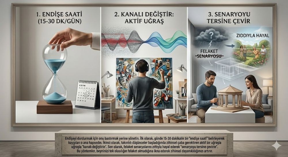 Endişelenmeyi Durdurmak İçin Zihinsel Olarak Güçlü İnsanların Yaptığı 3 Şey