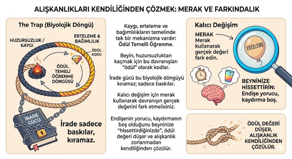 Kötü Alışkanlıklarınızın Arkasındaki Tek Beyin Mekanizması