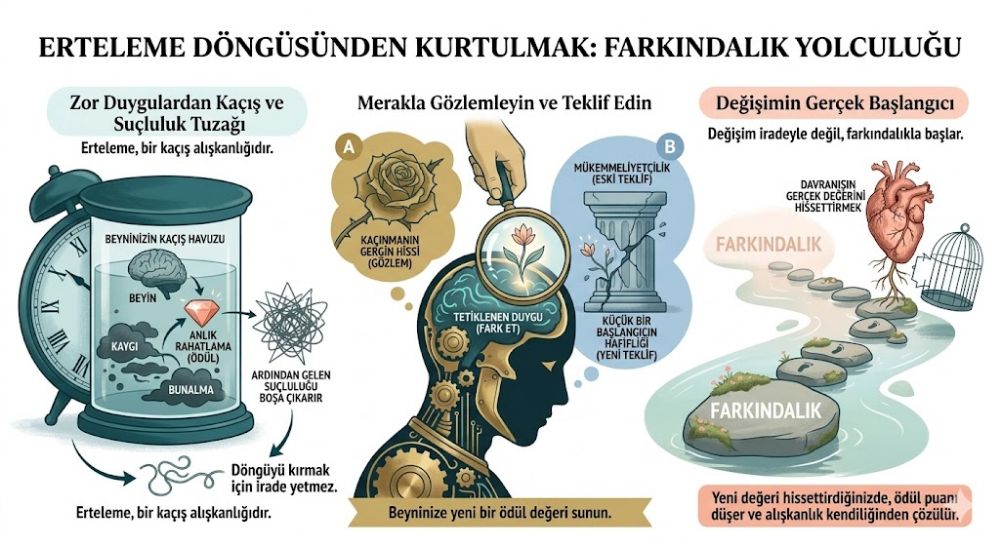 Kaçınma Döngüsü: Erteleme Alışkanlığınızı Haritalamak
