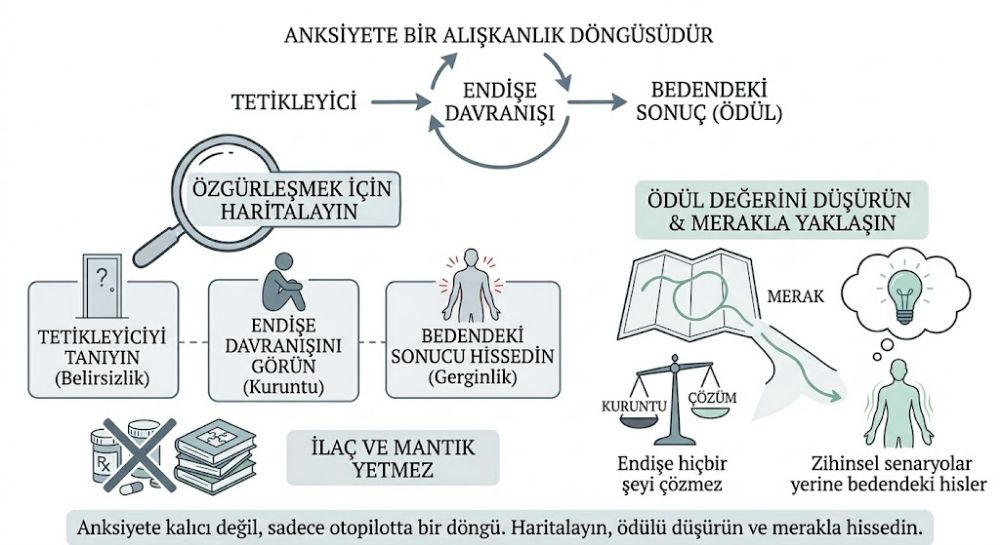 Anksiyete Hayatımı Mahvediyor: Bir Nörobilimcinin Özgürleşme Rehberi