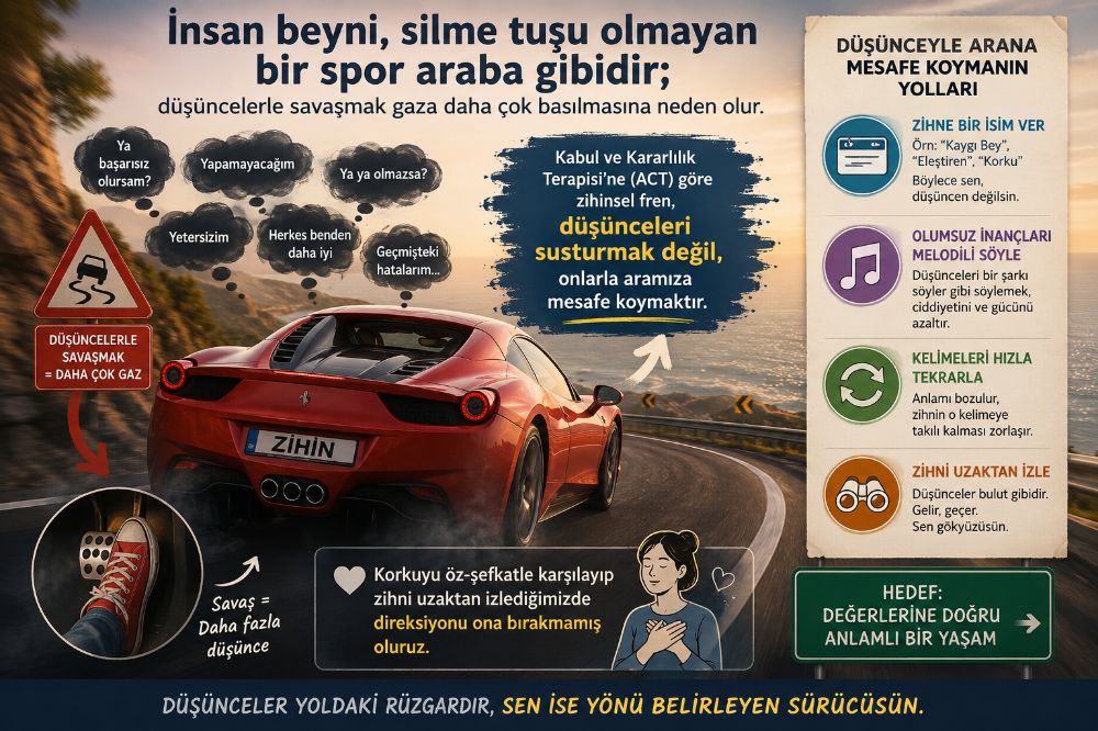 Zihinsel Fren Nerede? Dil Kaplanına Karşı Öz-Şefkat ve Mesafe
