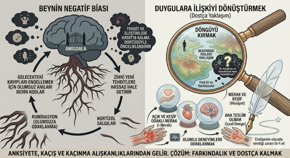 Beynin Olumsuz Düşünceyi Sevmesinin 3 Nedeni