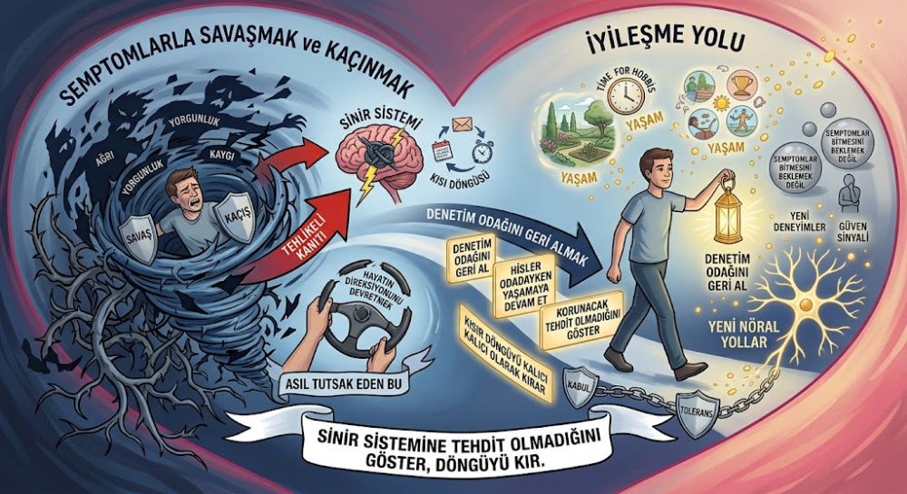 Sorun Semptomlarınız Değil, Onunla Kurduğunuz İlişki!